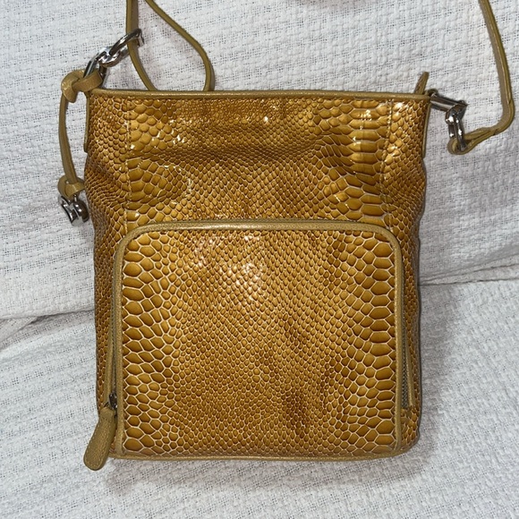 Like new Brighton Snake-Embossed Crossbody Bag - Picture 3 of 15